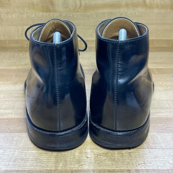 Charles Tyrwhitt Black Chukka Leather Dress Shoes Size 8 F MBTBNK  CALIGULA